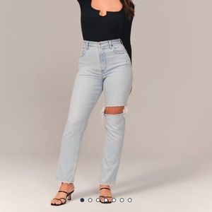 Curve Love Ultra High Rise 90s Straight Jean
